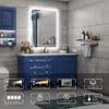 36"x28"Dimmable LED Bathroom Mirror Wall Mounted Anti Fog Waterproof Vanity Mirror view 2