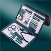 UHKOIXDFGQA Green Nail Clippers Set with Pedicure Tools and Nail Box Complete Manicure Kit for Nail Decoration Personal Care Grooming Kit view 3