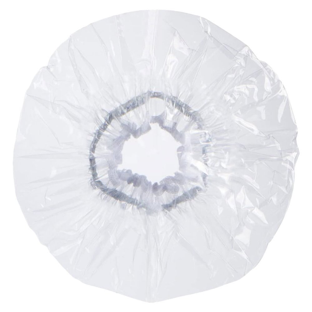 WEKAMOS Waterproof Shower Cap for Long Hair Extra Large Bath Hair Cover for Men and Women Reusable and Adjustable for Home and Salon Use