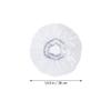 WEKAMOS Waterproof Shower Cap for Long Hair Extra Large Bath Hair Cover for Men and Women Reusable and Adjustable for Home and Salon Use view 2