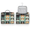 Adornori Cat Travel Toiletry Bag for Women Large Capacity Wide-open Makeup Organizer Cosmetic Travel Bags for Toiletries, Funny view 4