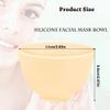 10 Pcs Diy Face Mask Mixing Bowl, Home Use Silicone Facial Mask Mixing Bowls Set Plastic Facial Mask Mixing Masks Set - DIY Skincare Mixing Tool Kit (Yellow-10Pcs) view 2