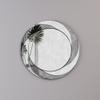 24 inch Wall Mounted Silver Decorative Round Wall Mirror for Home, Living Room, Bedroom, Entryway view 1