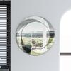 24 inch Wall Mounted Silver Decorative Round Wall Mirror for Home, Living Room, Bedroom, Entryway view 4