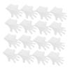 DECOMELODY 10pairs Hand Foot Mask Empty Bags Hydrating Hand Mask Long Moisturizing Gloves for DIY Glove Touchscreen Overnight Care view 1
