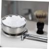 HONITANO 1pc Stainless Steel Shaving Soap Foaming Bowl Men Shaving Container Capacity Design for Easy Creation Smooth and Rustproof for Personal Grooming view 4