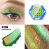 CHARMACY Multichrome Glitter Eyeshadow, Intense Pigmentation Chameleon Sparkling Eyeshadow, Bright Highlighter Duochrome Eye Make Up, Multi-Reflective Finishes Glitter Metallic Eye Makeup #08 view 3