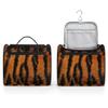 Adornori Tiger Wild Safari Skin Travel Toiletry Bag for Women Large Capacity Wide-open Makeup Organizer Cosmetic Travel Bags for Toiletries view 4