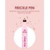 2 in 1 Fake Freckles Pen Stamp & Black Eyeliner,Freckles Stamp and Liquid Eyeliner Pencil Kit,Faux Freckles Stain Maker Pen for Sunkissed Makeup Natural Lifelike (Dark) view 4