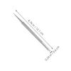 DECOMELODY 4pcs Precision Cuticle Pusher Dual Ended Cuticle Pusher Tool for Pedicure Manicure Stainless Steel Nail Cleaner Remover for Fingernails Toenails view 2