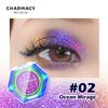 CHARMACY Multichrome Glitter Eyeshadow, Intense Pigmentation Chameleon Sparkling Eyeshadow, Bright Highlighter Duochrome Eye Make Up, Multi-Reflective Finishes Glitter Metallic Eye Makeup #02 view 2