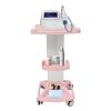 Beauty Salon Trolley Cart, 3 Tier Spa Rolling Trolley with 360Rotation Wheels, SPA Storage for Homes, Barber Stores, Clinics, Restaurants, Labs (Pink) view 1