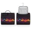 Adornori Music Travel Toiletry Bag for Women Large Capacity Wide-open Makeup Organizer Cosmetic Travel Bags for Toiletries, Musical Note view 4
