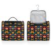 Adornori Boho Flower Travel Toiletry Bag for Women Large Capacity Wide-open Makeup Organizer Cosmetic Travel Bags for Toiletries view 4