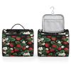 Adornori Cute Strawberry Travel Toiletry Bag for Women Large Capacity Wide-open Makeup Organizer Cosmetic Travel Bags for Toiletries view 4