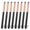 8 Pcs Eye Brushes for Makeup, Professional Small Eyeshadow Blending Brushes Eyeliner Smudge Brush Pointed Pencil Stick Set Reusable Crease Round Eye Makeup Brush for EyeShadow Concealer view 1