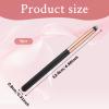 8 Pcs Eye Brushes for Makeup, Professional Small Eyeshadow Blending Brushes Eyeliner Smudge Brush Pointed Pencil Stick Set Reusable Crease Round Eye Makeup Brush for EyeShadow Concealer view 2