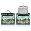 Adornori Camping Theme Travel Toiletry Bag for Women Large Capacity Wide-open Makeup Organizer Cosmetic Travel Bags for Toiletries view 4