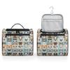 Adornori Cute Animal Dogs Puppy Travel Toiletry Bag for Women Large Capacity Wide-open Makeup Organizer Cosmetic Travel Bags for Toiletries view 4