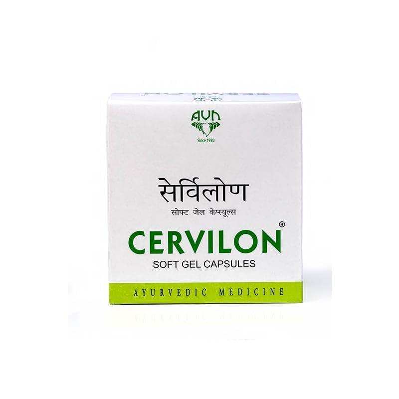 avn Cervilon Softgel Capsules 120 Nos. Ayurvedic Product AVN Ayurvedic