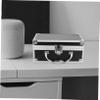 EXQUIMEUBLE Aluminum Alloy Makeup Case Organizer Portable Design Professional Cosmetic Briefcase for Travel and Storage Multi-Functional Makeup Box for Beauty Artists and Enthusiasts view 2