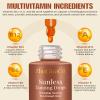 Sunless Tanning Drops to Drink, 2PCS Tan Theory Drops to Drink, Sunless Tanning Liquid Drop, Moisturizing Tanner for Face and Body, Enhancing Your Natural Skin Tone(2PC) view 2