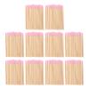 1000pcs Pointed Cotton Swabs Tip Cotton Swabs with Wooden Sticks for Eyebrow Tattoo Beauty Makeup Nail Clean view 1