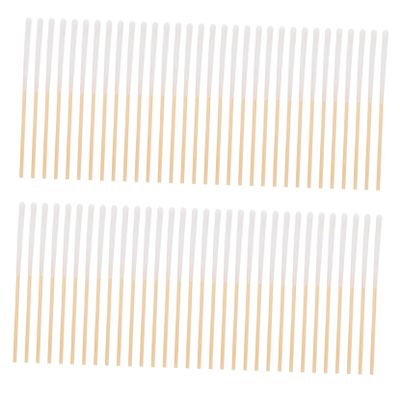 DECORNIJIA 300PCS Thick Bamboo Cotton Swabs Pointed Tip for Makeup and Beauty Care Portable and Convenient for Personal Care and Salon Use