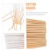DECORNIJIA 300PCS Thick Bamboo Cotton Swabs Pointed Tip for Makeup and Beauty Care Portable and Convenient for Personal Care and Salon Use view 3