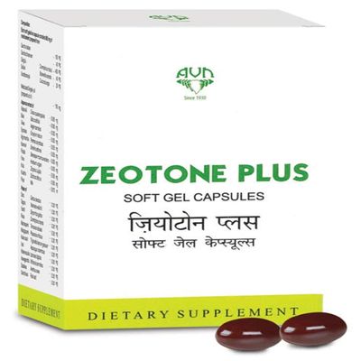 avn Zeotone Soft Gel Capsules 120 Nos. | Ayurvedic Product Ayurvedic