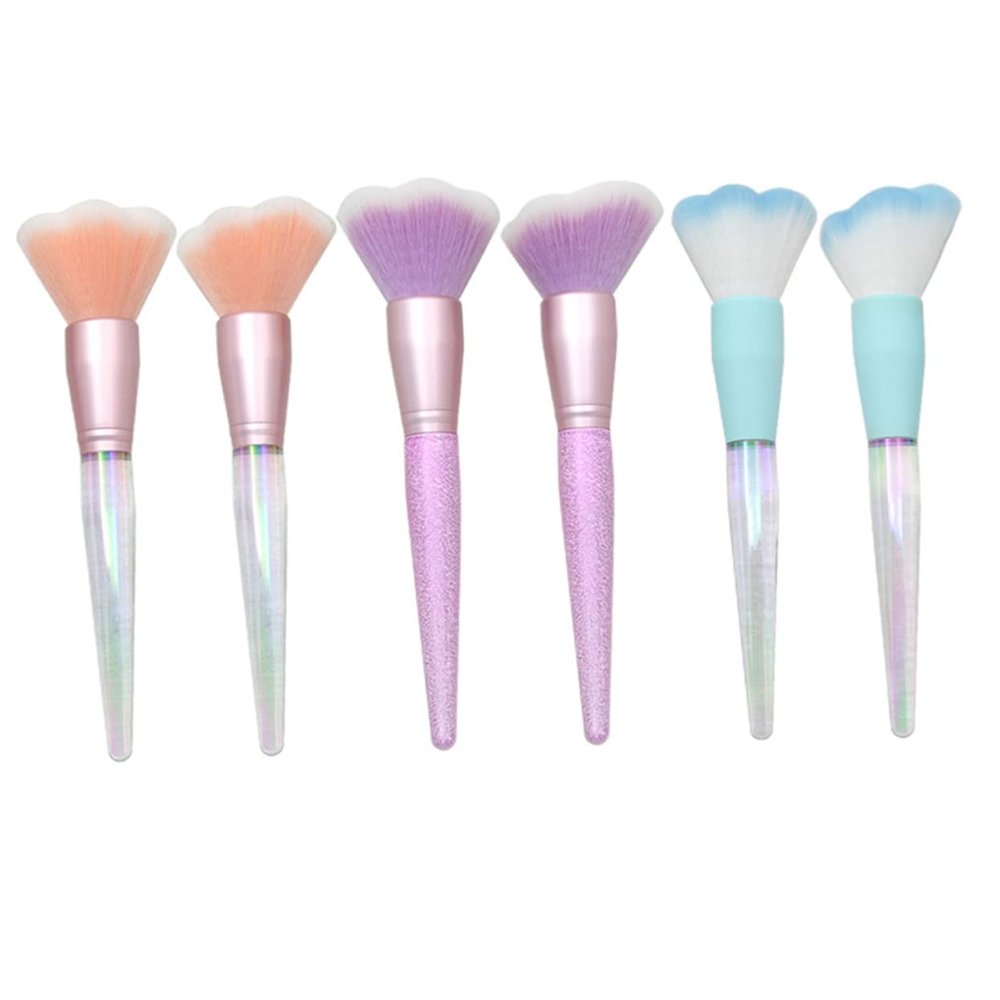 Happyyami Cat Claw Makeup Brush Round Head Applicator Brush for Blending Powder Blush Eyeshadow Professional Makeup Tools Kit Reusable Lightweight Portable