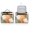 Adornori Abstract Aesthetic Travel Toiletry Bag for Men and Women, Large Hanging Makeup Bag Organizer Toiletries Bag for Travel, Cosmetic Bag with Handle view 4