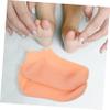 DEARMAMY Moisturizing Gloves and Socks Set for Women 2 Pairs Soft Elastic Hydrating Hand and Foot Care Waterproof Sun-Proof Dry Skin Treatment for Beach and Night Use view 2