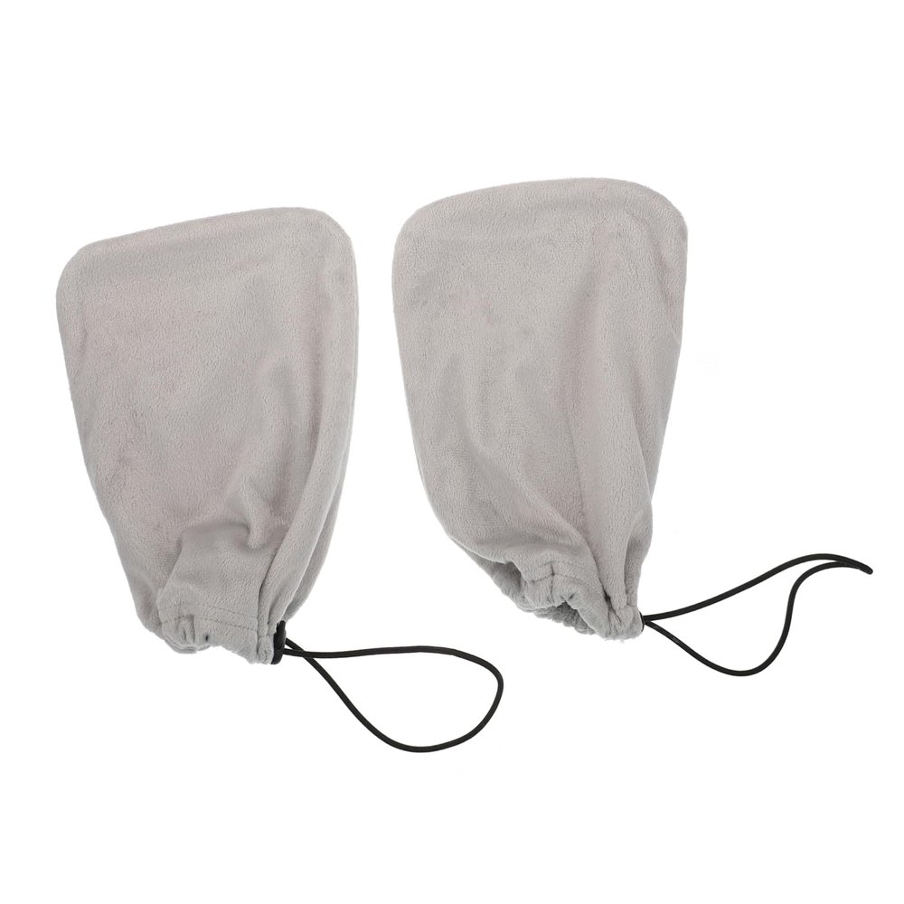 BATHVEVE 1pair Moisturizing Paraffin Wax Gloves Reusable Hand Therapy Mitts for Spa Home Use for Dry Skin Treatment Wax Warmer Care Soft