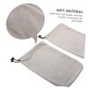 BATHVEVE 1pair Moisturizing Paraffin Wax Gloves Reusable Hand Therapy Mitts for Spa Home Use for Dry Skin Treatment Wax Warmer Care Soft view 3