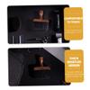 BATHVEVE Natural Bristle Hair Brush for Barber Hairdressing Cleaning Brush Neck Duster Barber Supplies Wet view 4