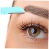 DECORNIJIA 10pcs Ergonomic Streamlined Design Eyebrow Razor Portable Face Razors Makeup Tools for Women Eyebrow Sharper Makeup Kit No Tweezing Pain view 3