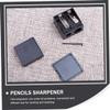 Ipetboom 24pcs Double Hole Eyeliner Pencil Sharpener Manual Cosmetic Tool for Eyebrow and Makeup Pencils No Chipping for Office Use and Travel view 2
