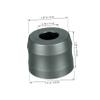 BATHVEVE 1pc Manual Shaving Razor Stand Razor Storage Stand Lightweight Aluminum Alloy for Safety view 2