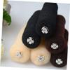 BATHVEVE 3pcs Elastic Nylon Hair Bun Makers for Women Donut Bun Making Hair Bands Easy to Use Secure Hold Long Design for All Lengths Includes Black and Colors view 2