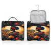 Adornori African American Black Women Travel Toiletry Bag for Men and Women, Large Hanging Makeup Bag Organizer Toiletries Bag for Travel, Cosmetic Bag with Handle view 4