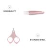 Abaodam 1set Nail Care Kit Boy Girl Grooming Set Safe Clipper for Newborns Lightweight and Portable Manicure Tools Cute Owl Design for Showers and Moms view 4