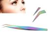 Curved Tip Eyelash Tweezers Stainless Steel Grafting Lash Extension Tweezer Nipper for Professional Lash Artists and Nail Art Enthusiasts Durable and Ergonomic Design 12.5cm view 4