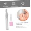 BATHVEVE 1Set Electric Eyebrow Trimmer Multifunctional Hair Removal Device for Women Portable Personal Care Tool for Eyebrows Nose and Facial Hair Ergonomic Design for and Travel view 2