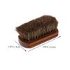 PartyKindom Men's Beard Brush Premium Bristle Shaving Brush for Grooming Soft Hair Easy to Handle Tool for Daily Beard Care and Styling view 3
