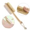 GALPADA Pumice Stone Foot Scrubber Bristle Brush Callus Remover Natural Exfoliating Tool for Feet Pedicure view 3