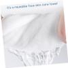 BATHVEVE 2pcs Facial Spa Towels Cold Hot Compress for Eyes Makeup Removal Face Washcloth Beauty Face Care Masks for Women view 3