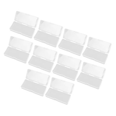 DECOMELODY 10Pcs Razor Storage Boxes Waste Box for Barbershop Salon Secure Holder for Used Blades Practical Recycling Compact Decorative Design