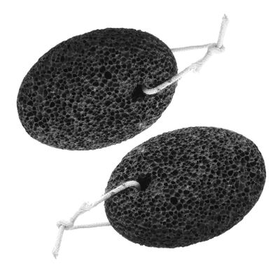 Ipetboom 2Pcs Natural Pumice Stone Foot File Remover for Smooth Feet Tool for Home Use Exfoliating Scraping Stone for Dead Skin Care