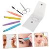 GALPADA 6pcs Eyebrow Shaping Tool Eyebrow Clips and Trimming Clamp Accessories for Precision Grooming Salon view 3